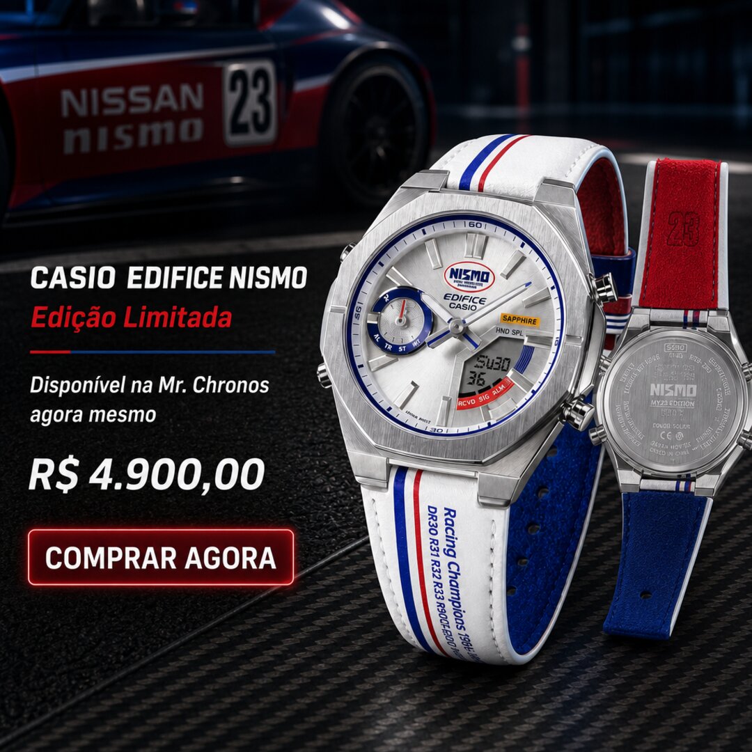 Casio Edifice NISMO Heritage ECB-S10NIS-7AJR — destaque 6