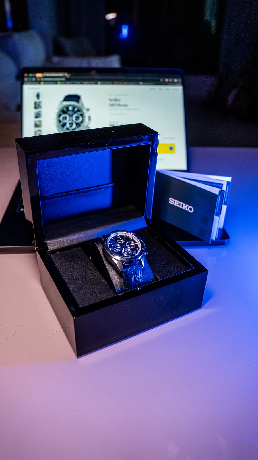 Seiko SBTR019 caixa premium